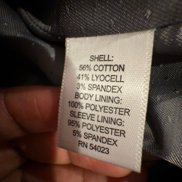 Banana Republic Black Blazer Jacket Long Sleeve Women Size 6 Career Academia - Picture 7 of 11